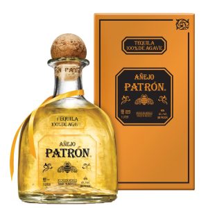 Patrón Tequila Anejo 40% 1L gift pack
