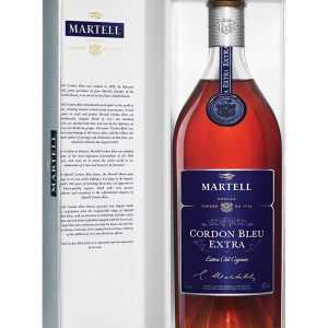 Martell Cordon Bleu Extra Cognac 40% 0.7L gift pack