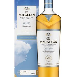 Macallan Quest Speyside Single Malt Scotch Whisky 40% 1L gift pack
