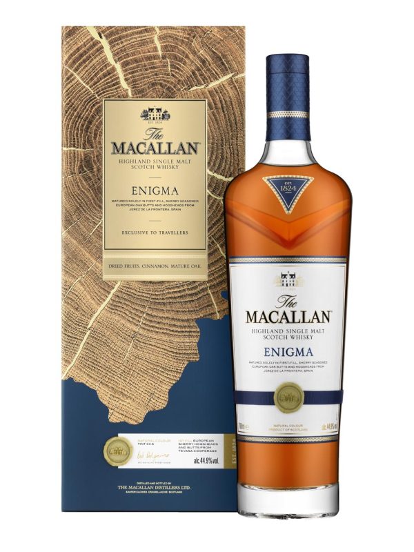 Macallan Enigma Speyside Single Malt Scotch Whisky 44.9% 0.7L gift pack