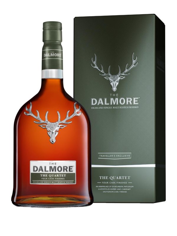 The Dalmore The Quartet Highland Single Malt Scotch Whisky 41.5% 1L gift pack
