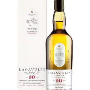 Lagavulin 10y Islay Single Malt Scotch Whisky 43% 0.7L gift pack
