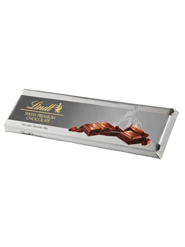 Lindt Silver Bar Dark 300g