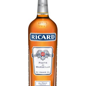 Ricard French Pastis Apéritif 45% 1L