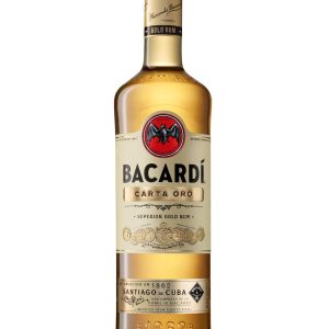 Bacardi Carta Oro Rum 40% 1L