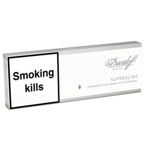 Davidoff White Super Slim 200s