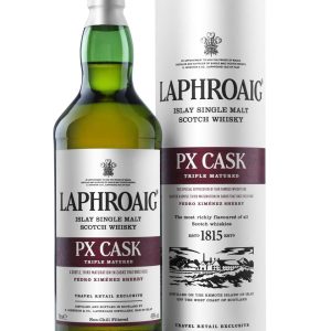 Laphroaig PX Cask Islay Single Malt Scotch Whisky 48% 1L gift pack