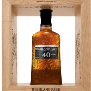 Highland park single malt gift box spring 40yo release 2019